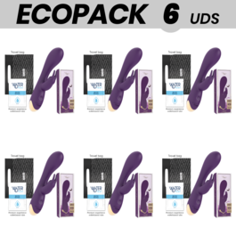 ECOPACK 6 UDS - TREASURE LAURENCE RABBIT VIBRATOR COMPATIBLE CON WATCHME WIRELESS TECHNOLOGY
