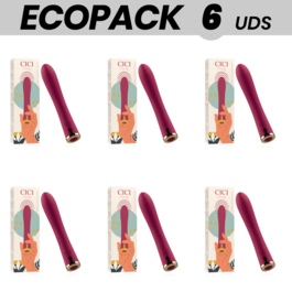 ECOPACK 6 UDS - CICI BEAUTY PREMIUM SILICONE PUSH BULLET