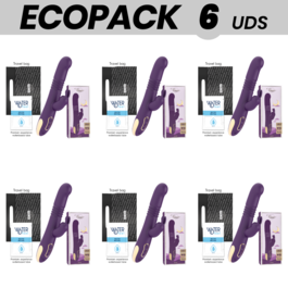 ECOPACK 6 UDS - TREASURE BASTIAN RABBIT UP & DOWN, ROTATOR & VIBRATOR COMPATIBLE CON WATCHME WIRELESS TECHNOLOGY
