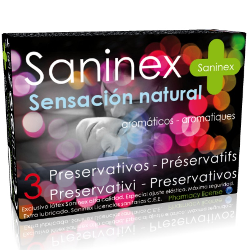 SANINEX CONDOMS NATURAL SENSATION 3 UDS