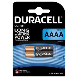 DURACELL - ULTRA POWER PILA ALCALINA AAAA MX2500 1,5V BLISTER*2